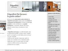 Tablet Screenshot of frigoriferidaincasso.net